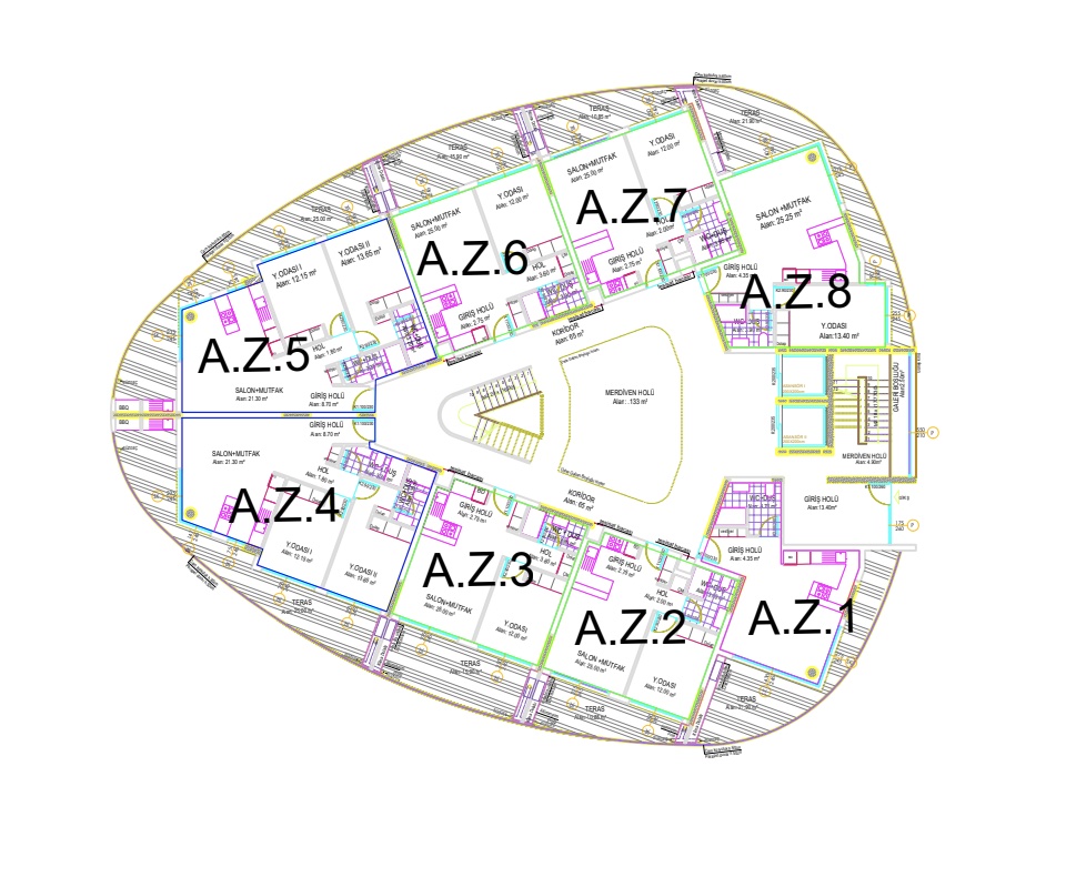 Infinity Denize Sıfır plan 1